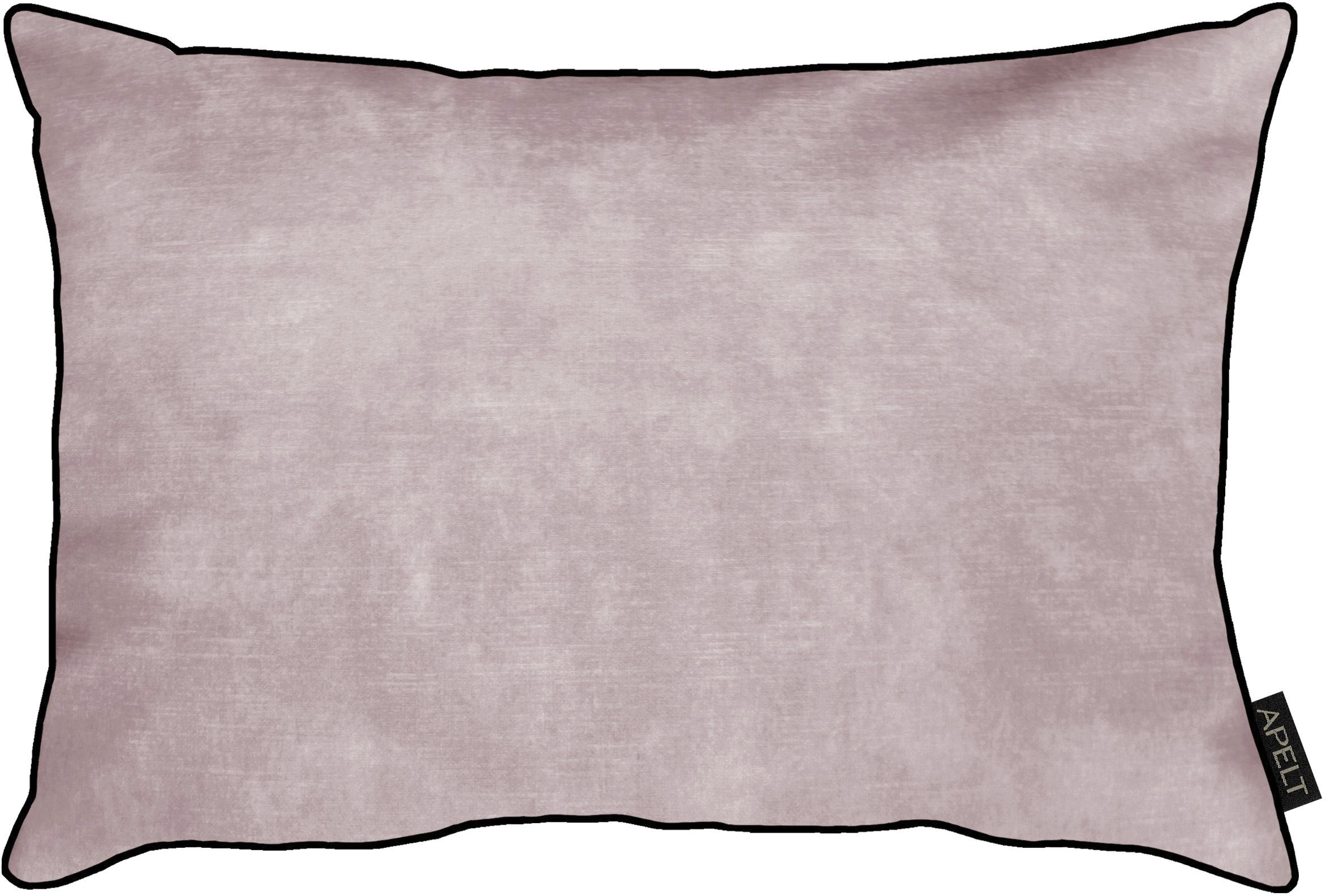 Dekokissen APELT "Ruby" Gr. 1, rosa (rosa, unifarben), B:35 H:5 L:45, Polyester, Dekokissen_Sitzkissen_Kissenhüllen, Kissenhülle mit Füllung, 1 Stück Image