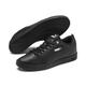 Sneaker PUMA "Smash v2 Leder-Sneakers Damen" Gr. 37, schwarz (black) Schuhe Sneaker