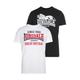 T-Shirt LONSDALE Gr. S (44/46), schwarz-weiß (weiß, schwarz) Herren Shirts T-Shirts