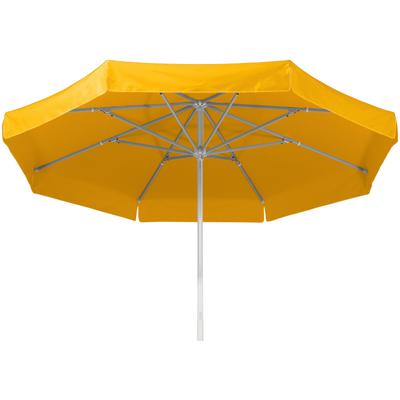 Marktschirm SCHNEIDER SCHIRME "Jumbo", gold (goldgelb), Obermaterial: 100% Polyester, Standschirme, ØxH: 300x275 cm, Aluminium/Polyester Image