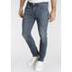 Tapered-fit-Jeans LEVI'S "512 Slim Taper Fit" Gr. 34, Länge 32, blau (medium blue) Herren Jeans Tapered-Jeans