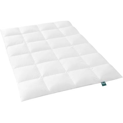 Gänsedaunenbettdecke FAN "f.a.n. Alaska", weiß, B:155cm L:220cm, Bezug: 100% Baumwolle. Füllung: 90% Gänsedaunen, 10% Gänsefeder, Bettdecken Image
