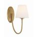 Crystorama Juno 13 Inch Wall Sconce - JUN-10321-VG