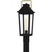 Quoizel Buckley 22 Inch Tall Outdoor Post Lamp - BUK9007MBK