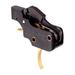 American Trigger Corporation Ar-15 Ar Gold Trigger Curved - Ar Gold Curved Trigger Adjustible