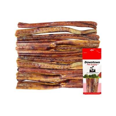 Downtown Pet Supply USA Bully Sticks 12-in Jumbo Dog Treats, 1-lb bag