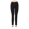 CP Jeans For Dillard's Jeans - High Rise Skinny Leg Denim: Black Bottoms - Women's Size 7 - Black Wash