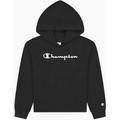 CHAMPION Kinder Kapuzensweat Hooded Sweatshirt, Größe XL in Schwarz