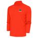 Men's Antigua Orange Florida Gators Baseball Tribute Quarter-Zip Pullover Top