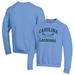 Men's Champion Carolina Blue North Tar Heels Lacrosse Icon Powerblend Pullover Sweatshirt