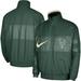 Men's Nike Hunter Green Milwaukee Bucks Courtside Versus Capsule Full-Zip Jacket