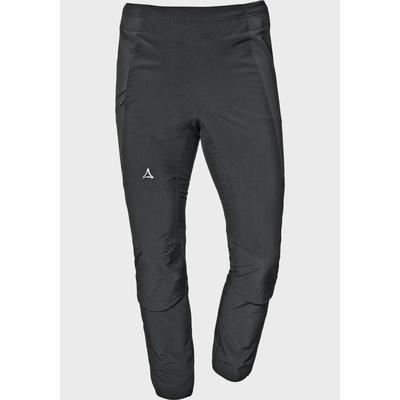 Outdoorhose SCHÖFFEL "Hybrid Pants Corno M", Gr. 50, Normalgrößen, schwarz (9990, schwarz), Oberstoff : Aussenseite: 88% Polyester 12% Elasthan Innenseite: 100% Polyester Oberstoff Einsatz: 68% Nylon 21% Polyester 11% Elasthan, sportlich, Hosen Image