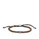 Fossil Bracelet for Men , Length: 250mm, Width: 4mm Silver Stainless Steel Bracelet, JF04413040