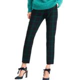 J. Crew Pants & Jumpsuits | J. Crew Wool Blend Martie Pant In Black Watch Plaid || Size 4 | Color: Blue/Green | Size: 4