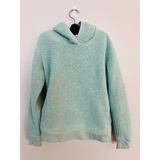 Athleta Shirts & Tops | Athleta Girl Sherpa Pullover Hoodie Size Xl | Color: Green | Size: Xlg