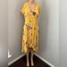 Free People Dresses | Free People Dress | Color: Purple/Yellow | Size: Xs