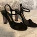 Zara Shoes | Black Strappy Heels Zara | Color: Black | Size: 6