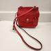 Dooney & Bourke Bags | Dooney And Bourke Alto Collection Red Leather Crossbody Saddle Bag | Color: Red | Size: 8.5"8"2.5"