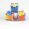 Cube labyrinthe en trois dimensions pour enfants jouet de labyrinthe de puzzle jeu de balle