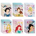 Autocollants princesse Disney pour enfants Puzzle à assembler amusant dessin animé jouets