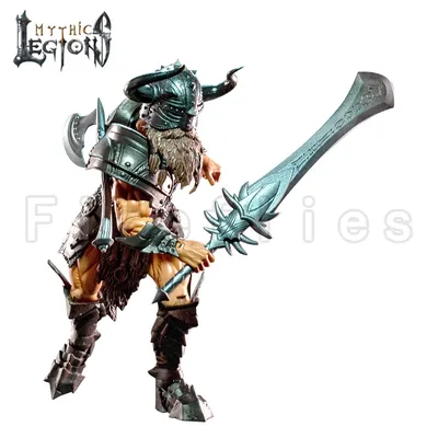 Figurine d'Action de Studio Mythic Legions 4 Horl'offre en Deluxe Legion un.com Ders Barbare