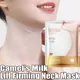 Masque anti-déformable au collagène pour le cou lait de chameau lifting raffermissant