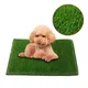 Tapis de pelouse imitation animaux de compagnie 1 pièce gazon artificiel vert tapis d'urine pour