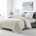 WHOLINENS Stone Washed Linen Duvet Cover with Pillow Shams 3Pcs Set