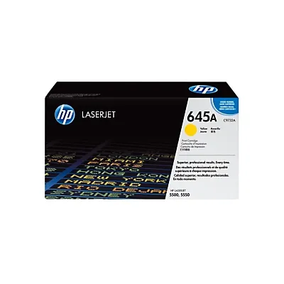 HP 645A Toner authentique C9732A - Jaune