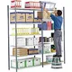 Rayonnage industriel Multi Rack - Polyvalent - H. 240 x L. 125 x P. 60 cm - Elément Départ - Gris