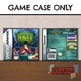 World Championship Poker - (GBA) Game Boy Advance - Game Case with Cover