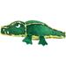 Outward Hound Xtreme Seamz Alligator Squeaky Dog Toy - Reinforced Dense Stuffing Plush Toy Medium Alligator