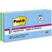 Post-it Super Sticky Pop-up Notes 3x3 in 6 Pads 2x the Sticking Power Poptimistic Bright Colors Recyclable (R330-6SST)