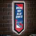 Evergreen Ultra-Thin Glazelight LED Wall Decor Pennant New York Rangers- 9 x 23 Inches Made In USA