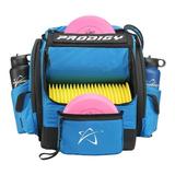 Prodigy Disc BP-1 V3 Disc Golf Backpack | Frisbee Golf Bag with 30+ Disc Capacity | Pro Quality Disc Golf Bag Backpack | Tear and Water Resistant | Tons of Storage | Large Disc Golf Bag (Blue)