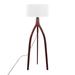 Corrigan Studio® Kemberlyn 60" Tripod Floor Lamp in White | 60.25 H x 19.5 W x 19.5 D in | Wayfair 016B62784F374907B7948B351C4FC7D3