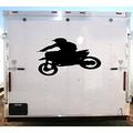 Motorcycle Racing Trailer Decal Vinyl Sticker Auto Decor Graphic Kit Aftermarket Stickers moto01