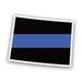 Colorado State Shaped The Thin Blue Line Sticker Decal - Self Adhesive Vinyl - Weatherproof - Made in USA - police first responder law enforcement support co