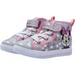 Girls Josmo Silver/Pink Minnie Mouse Sneakers
