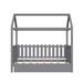 Harper Orchard Bardfield Twin Platform Bed Wood in Gray | 70.4 H x 38.5 W x 74.8 D in | Wayfair 1427B87187BB4F5FB138C402A257F43B