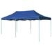 Arlmont & Co. Appin Canopy Foldable Pop-up Tent Outdoor Gazebo Party Tent Beach Sun Shelter /Soft-top in Blue/Gray | Wayfair