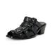 Burberry Shoes | Burberry Women's "Barcroft" Black Heeled Mules Sandals Shoes Us 8 It 38 | Color: Black | Size: 8