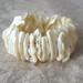 Anthropologie Jewelry | 3/$15 Shimmer Shells Bracelet | Color: Cream/White | Size: 2" Opening But Can Stretch Bigger