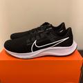 Nike Shoes | Men's Nike Air Zoom Pegasus 38 Running / Training Shoe #Cw7356-002 - Size 14 Nib | Color: Black/White | Size: 14