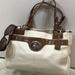 Coach Bags | Coach Penelope Cream Leather/Snakeskin Satchel | Color: Brown/Cream | Size: 12”X8.5” Med
