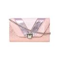 Joe Browns Women's Art Deco Detatchable Chain Bag Clutch, Rose Pink, One Size