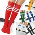 Chaussettes hautes rayées Kawaii pour femmes et filles chaussettes de sport chaussettes de