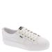 Keds Jump Kick Duo Leather - Womens 9.5 White Oxford Medium