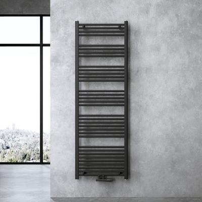 Sogood - doporro Design Badheizung gerade 180x60cm Anthrazit Röhrenheizkörper Horizontal