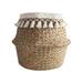 Wicker Seagrasss Rattan Folding Gardens Straw Flower Storage Basket Pot Tools & Home Improvement Metal Flower Pot Stand Metal Flower Pot 12 Small Ceramic Flower Bulk Flower Stands for Outdoor